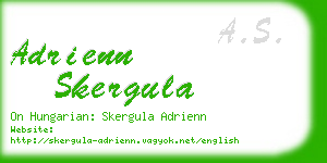 adrienn skergula business card